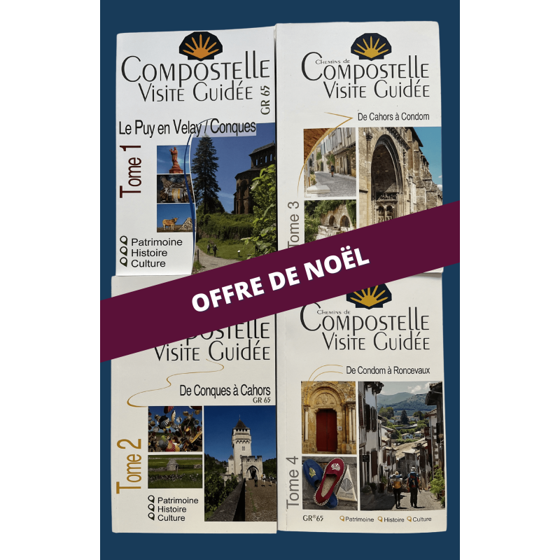 PACK COMPLET COMPOSTELLE VISITE GUIDÉE